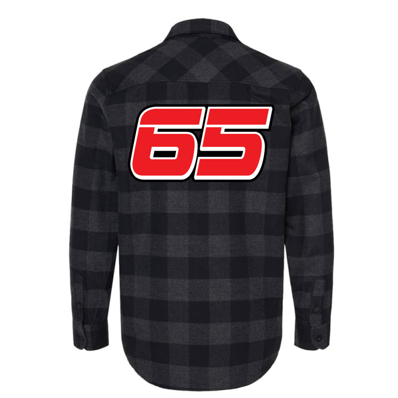 Loris Capirossi Number 65 Red Flannel Shirt by ojanenpjantam | Artistshot