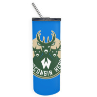 The Wisconsin Herd Skinny Tumbler | Artistshot