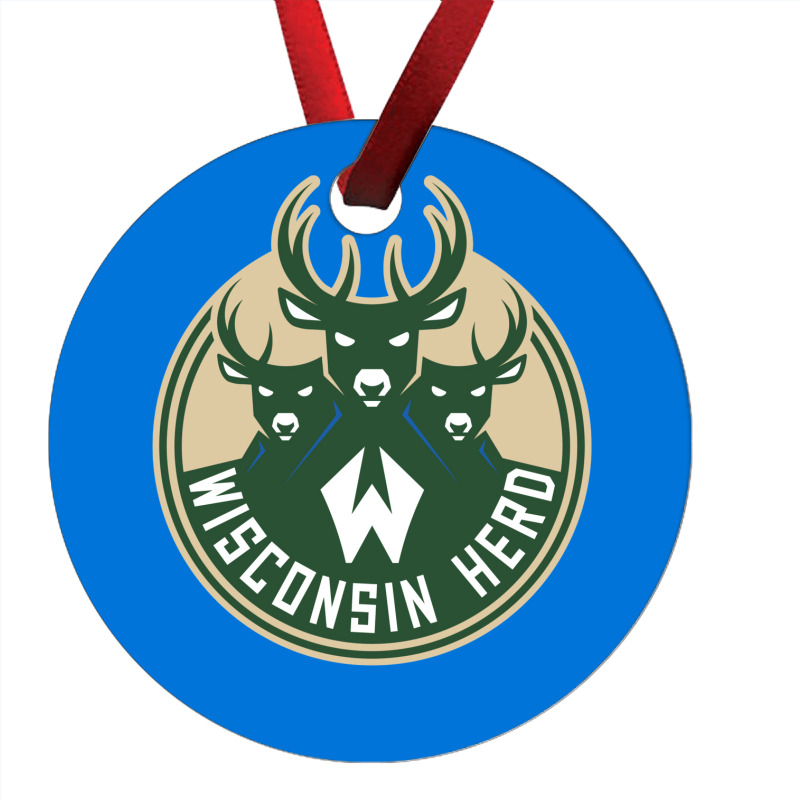 The Wisconsin Herd Ornament | Artistshot