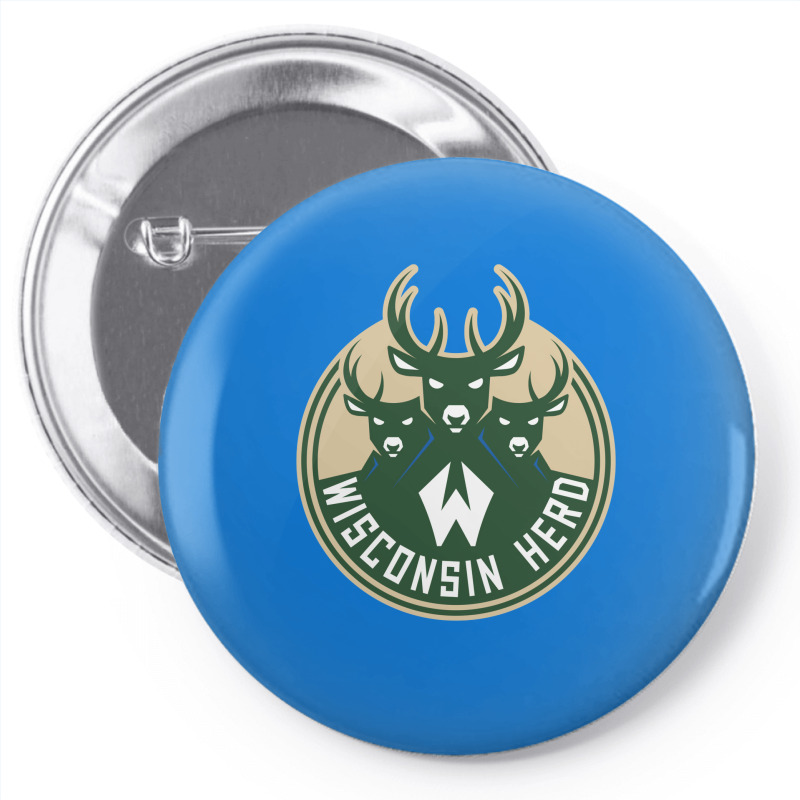 The Wisconsin Herd Pin-back Button | Artistshot