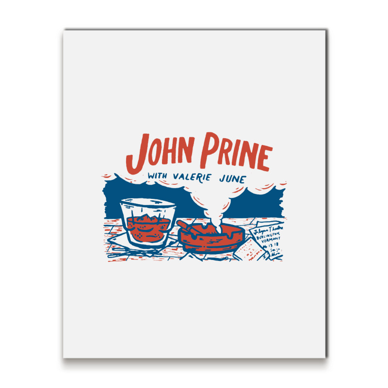 Prine Vintage Metal Print Vertical | Artistshot