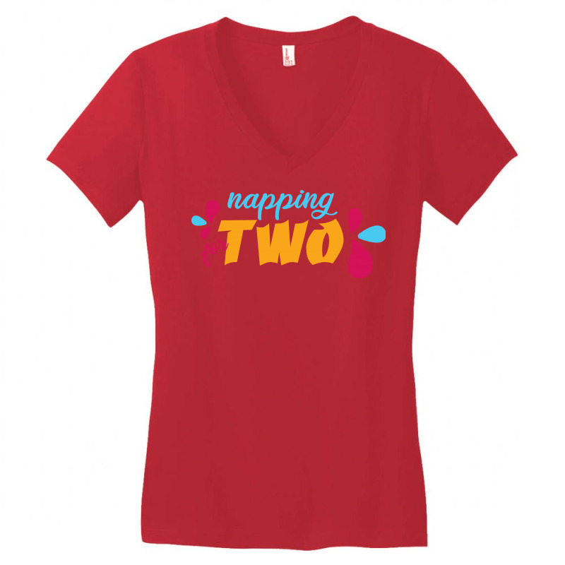 Napping For Two Women's V-Neck T-Shirt by DUKA | Artistshot