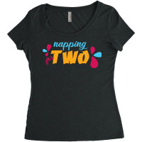 Napping For Two Women's Triblend Scoop T-shirt | Artistshot