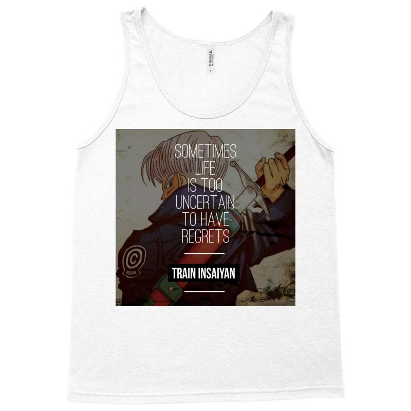 Regrets   Future Trunks Tank Top | Artistshot