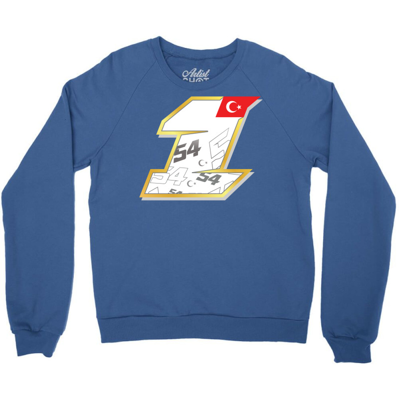 Toprak Razgatlioglu Race Number 1 2022 White Crewneck Sweatshirt | Artistshot