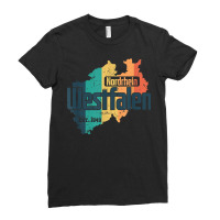 North Rhine Westphalia Federal State Germany T Shirt Ladies Fitted T-shirt | Artistshot