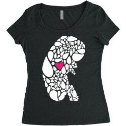 First heartbeat Women's Triblend Scoop T-shirt | Artistshot