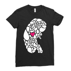 First heartbeat Ladies Fitted T-Shirt | Artistshot
