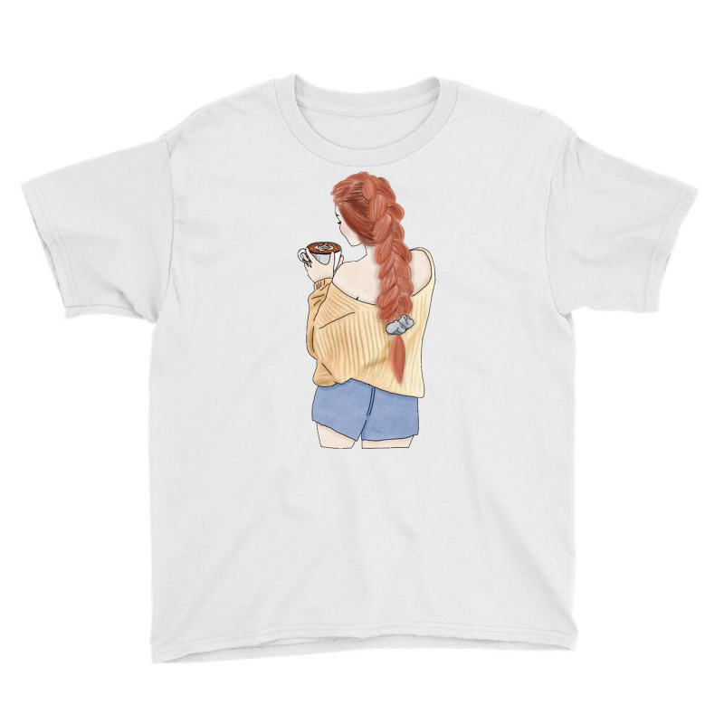 Limited Edition Coffee Girl (2) Youth Tee by michealyoungerlk01 | Artistshot