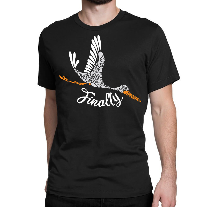 Stork Classic T-shirt by DUKA | Artistshot