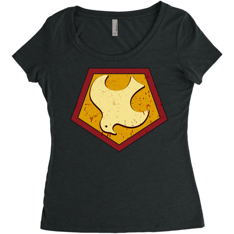 Peacemaker Emblem Women's Triblend Scoop T-shirt | Artistshot