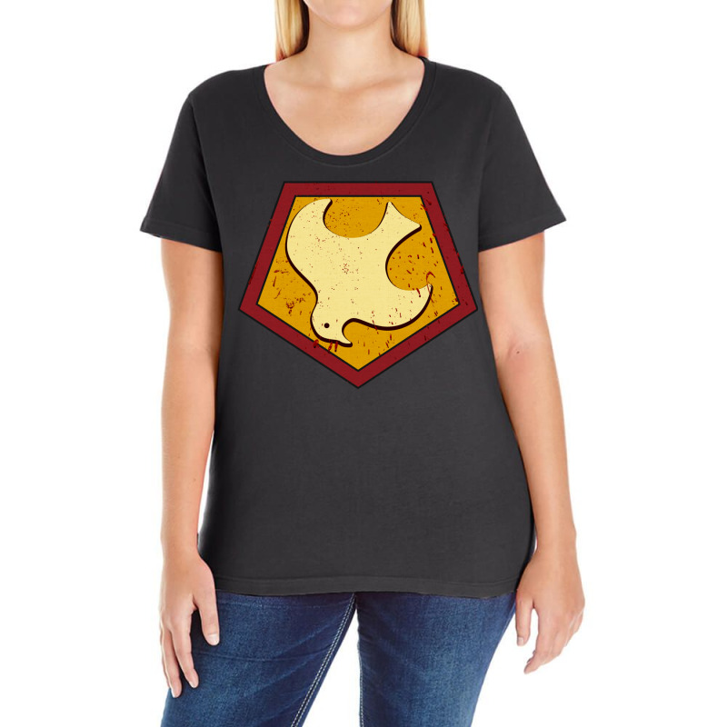 Peacemaker Emblem Ladies Curvy T-shirt | Artistshot