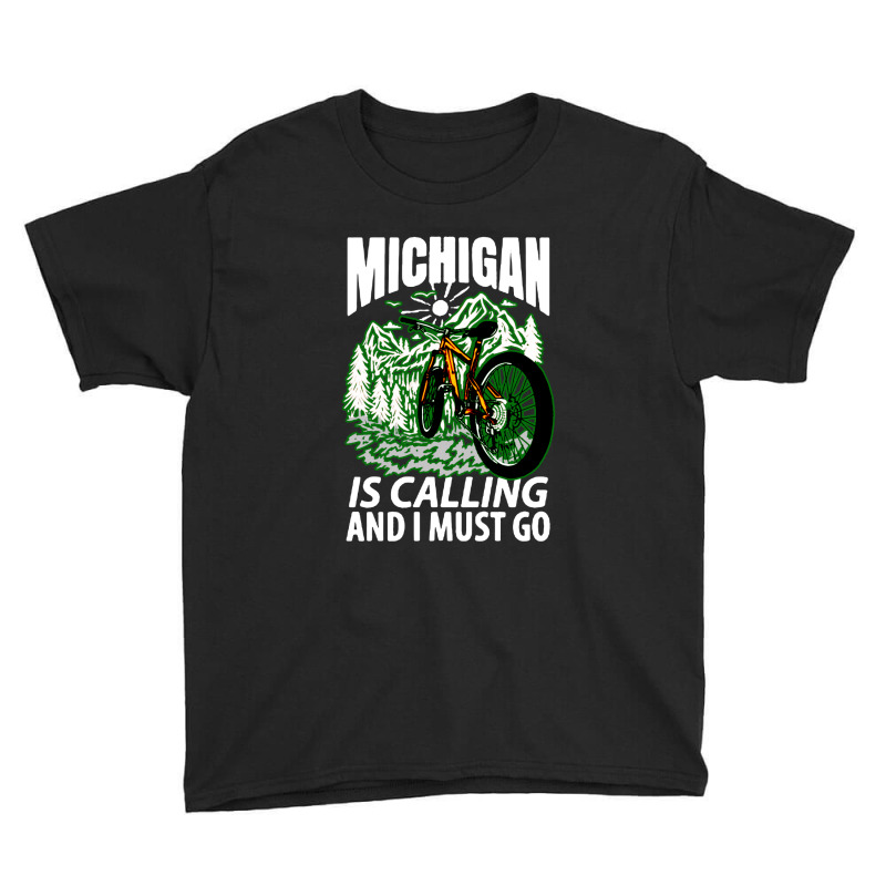 Regalo Michigan Travels Pod Youth Tee | Artistshot