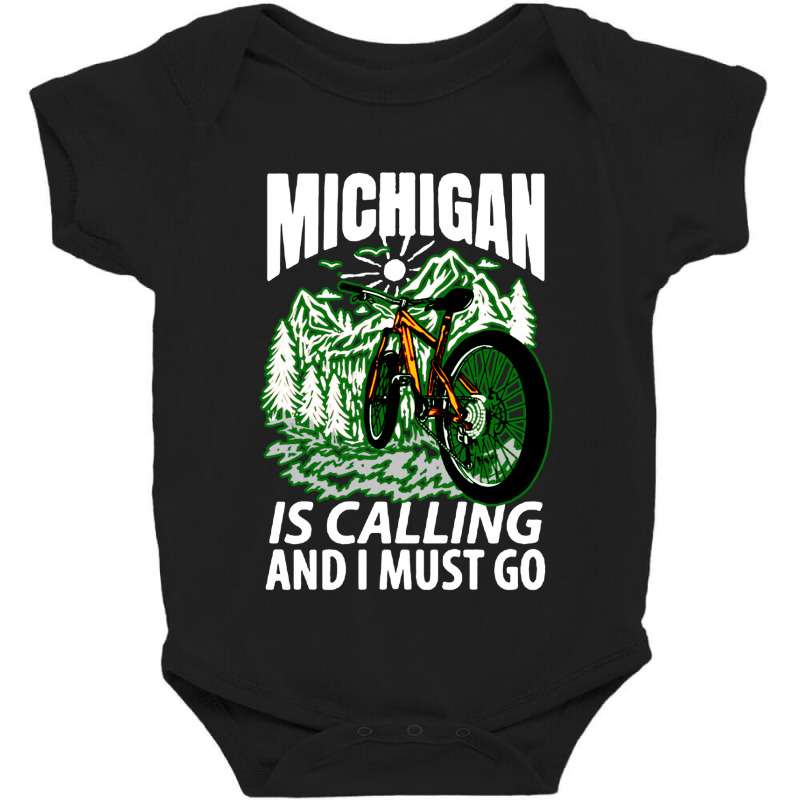 Regalo Michigan Travels Pod Baby Bodysuit | Artistshot