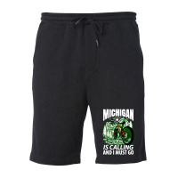 Regalo Michigan Travels Pod Fleece Short | Artistshot