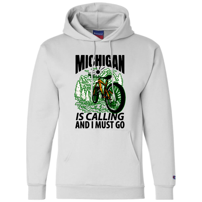 Regalo Michigan Travels Pod Champion Hoodie | Artistshot