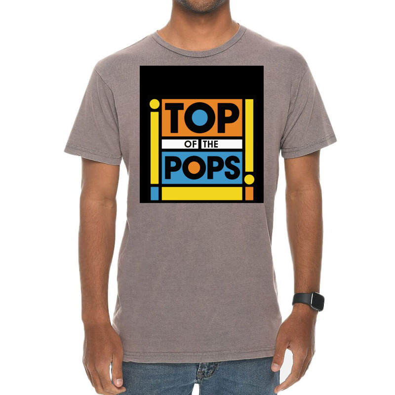 Top Of The Pops   Vintage Vintage T-Shirt by ouadiecaitoq | Artistshot