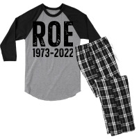 Roe Is Dead Men's 3/4 Sleeve Pajama Set | Artistshot