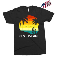 Retro Kent Island Beach Vintage Surf Palm 70s Venice T Shirt Exclusive T-shirt | Artistshot