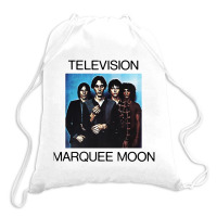 Television  Moon Album Music Drawstring Bags | Artistshot