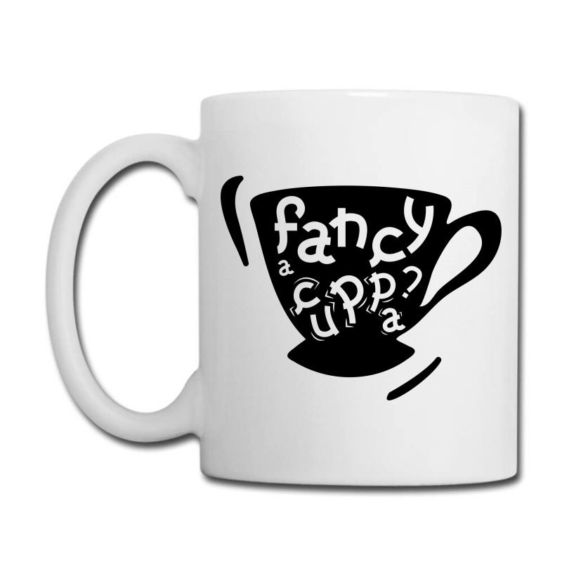 Custom Fancy A Cuppa ? Coffee Mug By Duka - Artistshot