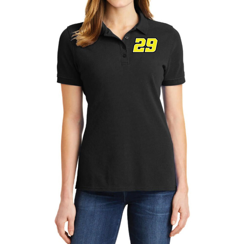 Andrea Iannone Number 29 Ladies Polo Shirt by tumakeshoburr | Artistshot