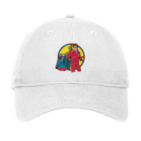 El Hombre Nuclear   Bionic Man Adjustable Cap | Artistshot