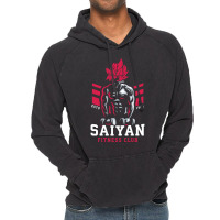 Saiyan Fitness Club   Anime Gym Vintage Hoodie | Artistshot