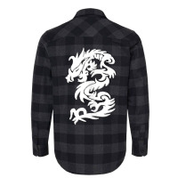 White Firedrake Chinese Dragon Kung Fun Tai Chi Dragon Flannel Shirt | Artistshot