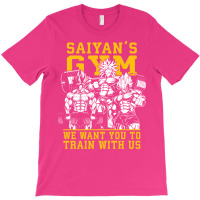 Saiyan's Gym   Train With Us   Anime Gym Motivational T-shirt | Artistshot