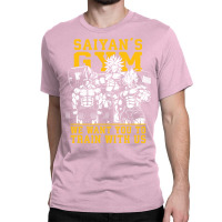 Saiyan's Gym   Train With Us   Anime Gym Motivational Classic T-shirt | Artistshot