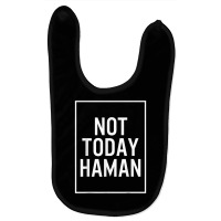 Purim No Today Haman Costume Funny Haman Hebrew Jewish Holid T Shirt Baby Bibs | Artistshot