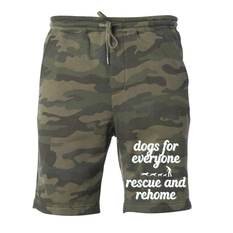 Dogs For Everybody Fleece Short | Artistshot