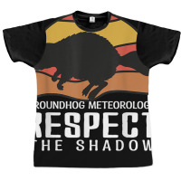 Vintage Groundhog Meteorology Respect Funny Groundhog Mom T Shirt Graphic T-shirt | Artistshot