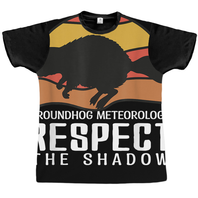 Vintage Groundhog Meteorology Respect Funny Groundhog Mom T Shirt Graphic T-shirt | Artistshot