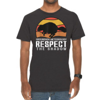 Vintage Groundhog Meteorology Respect Funny Groundhog Mom T Shirt Vintage T-shirt | Artistshot