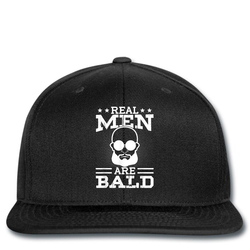 Real Men Are Bald Funny No Hair Bald Head Joke T Shirt Printed Hat | Artistshot