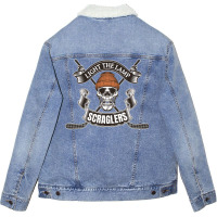 Scraglers   Light The Lamp Unisex Sherpa-lined Denim Jacket | Artistshot