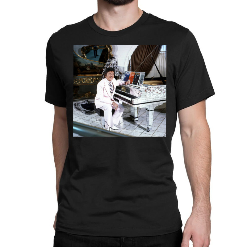 Liberace At The Piano Classic T-shirt | Artistshot