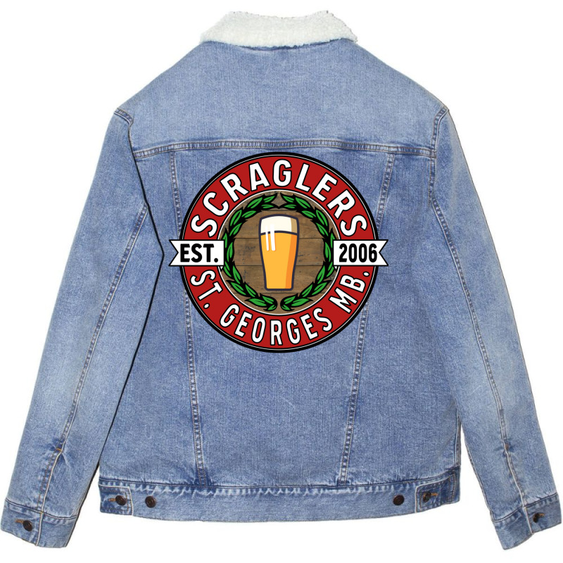 Scraglers Unisex Sherpa-lined Denim Jacket | Artistshot