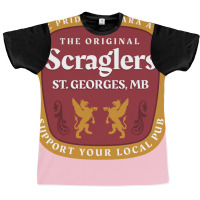 Scraglers Public House Graphic T-shirt | Artistshot