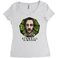 Sturgill Simpson Women's Triblend Scoop T-shirt | Artistshot