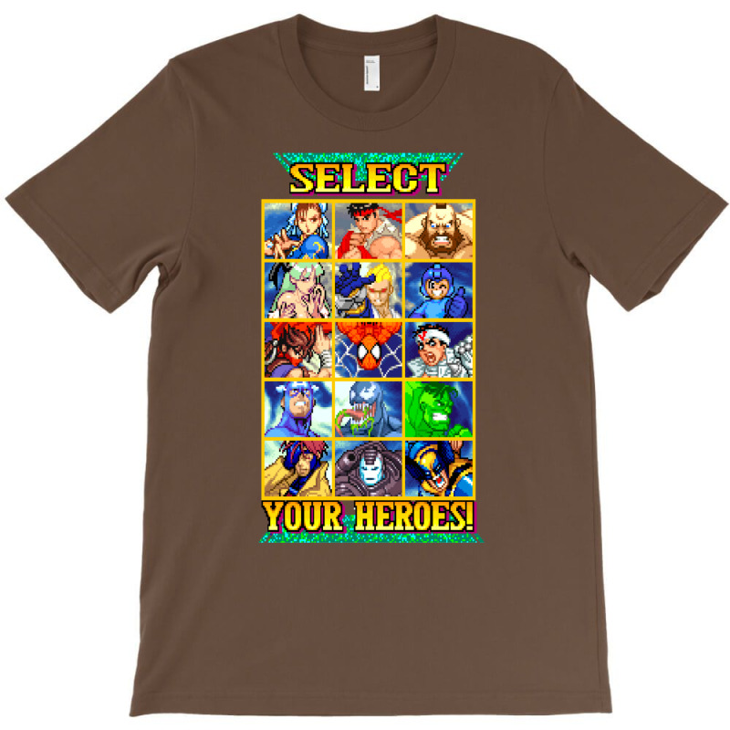 Select Your Heroes T-shirt | Artistshot