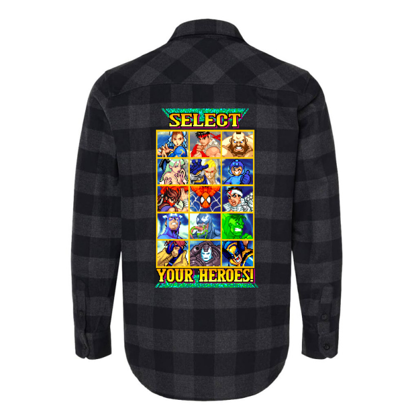 Select Your Heroes Flannel Shirt | Artistshot