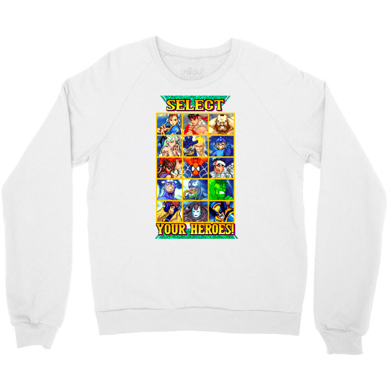 Select Your Heroes Crewneck Sweatshirt | Artistshot