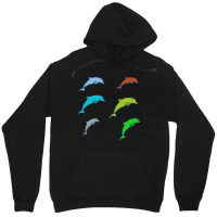 Dolphin Illustration Unisex Hoodie | Artistshot