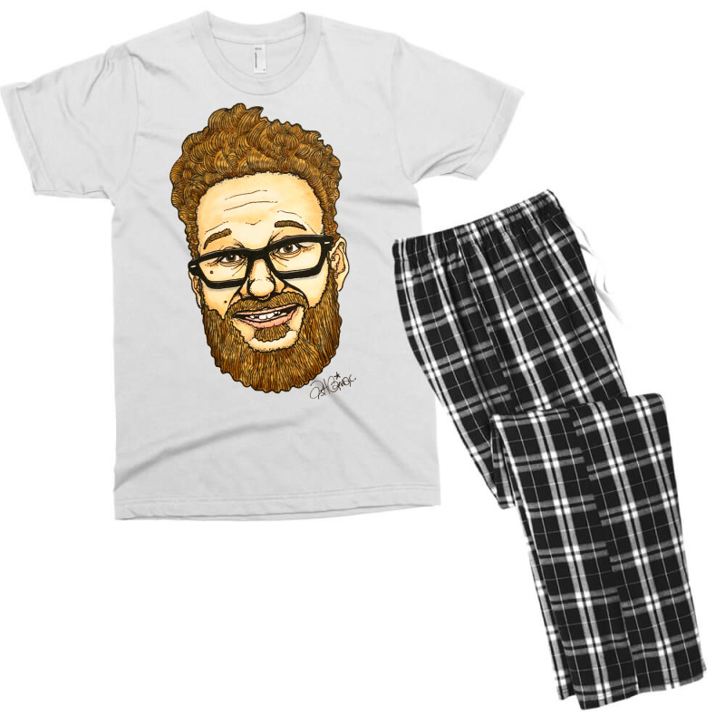 Seth Rogen Men's T-shirt Pajama Set | Artistshot