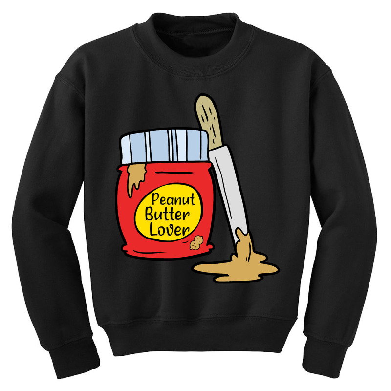 Limited Edition Peanut Butter In A Jar For Peanut Butter Lover's Youth Sweatshirt | Artistshot