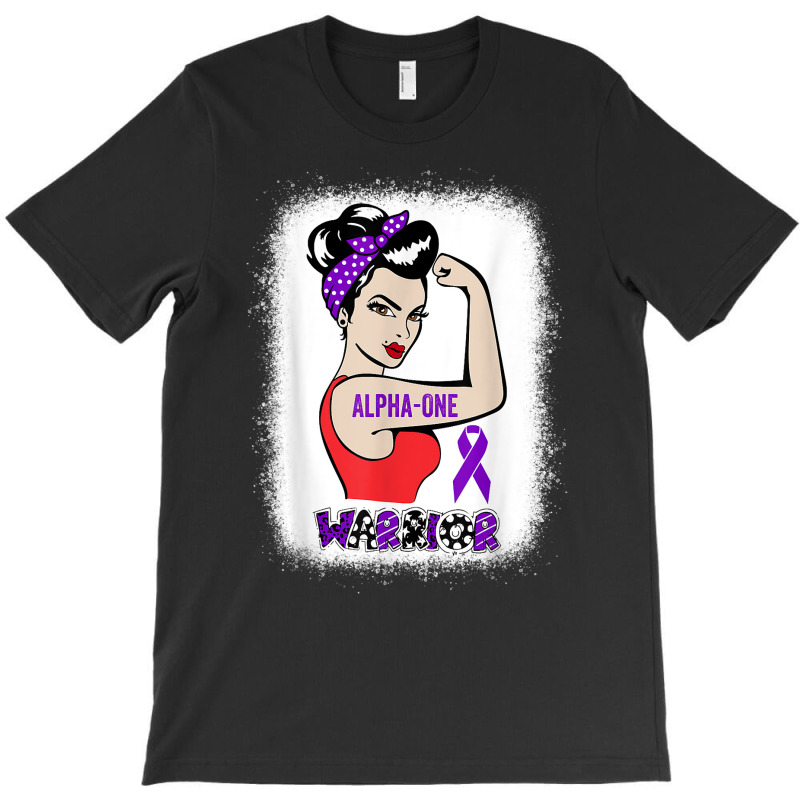 Strong Woman Clipart Alpha 1 Antitrypsin Deficiency Warrior T Shirt T-shirt | Artistshot