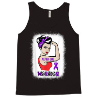 Strong Woman Clipart Alpha 1 Antitrypsin Deficiency Warrior T Shirt Tank Top | Artistshot